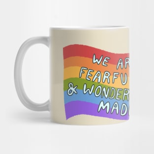 Fearfully and Wonderfully Made Pride Mug